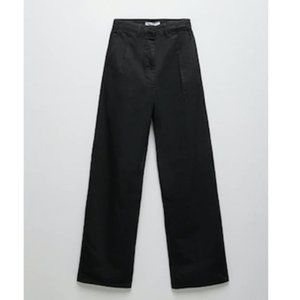 NEW ZARA Suit Pants Jeans black
